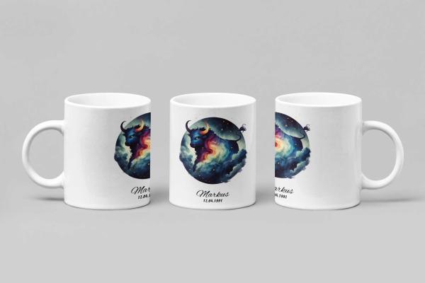 Tasse Sternzeichen - Stier03